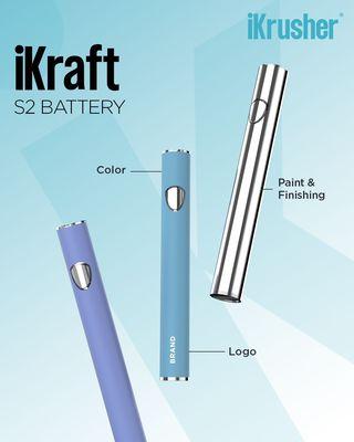 Design and manufacture unique, high-performance vapes with iKrusher's iKraft service. As a leading vape manufacturer, we provide tailored, e