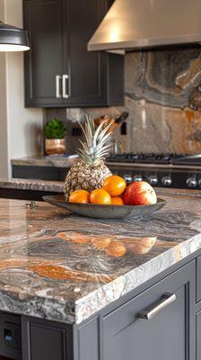 countertop kitchen