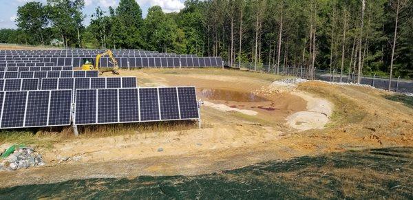 Solar Farm Site Work