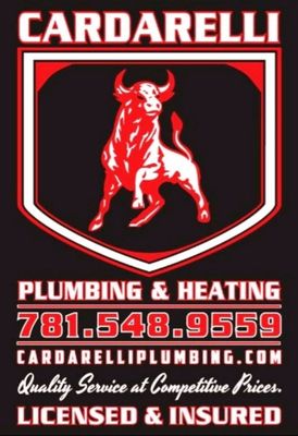 Black Company Logo with Red Italian Borgia Bull.