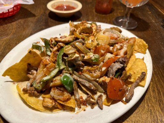 Fajitas Nachos Jalisco