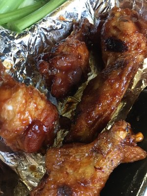 Char BBQ grilled wings Jerry's Way