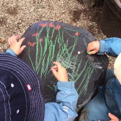 Chalk Art - Garden Time Activity:)