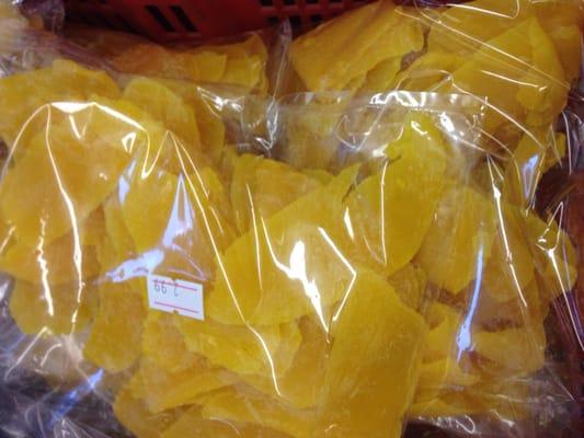 Fresh dried mango