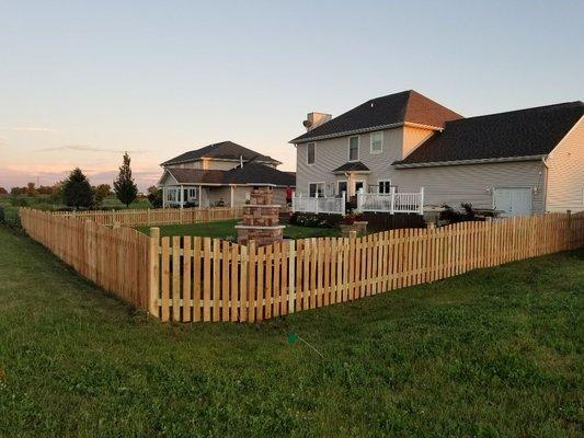 Need a fencecall Raptor Fence Inc 224-377-6297 for a free estimate.