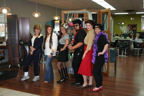 Elite Style Salon Crew/Halloween 2013