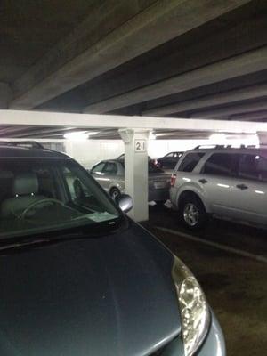 Floor 2-1 where I parked