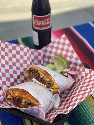 Torta de birria