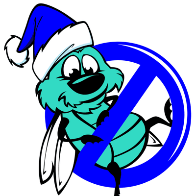 This holiday season, The Bug Master is Going Blue!