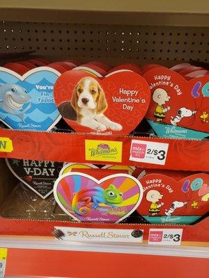 The last box with a beagle on it. Wow! I guess it's a popular breed.