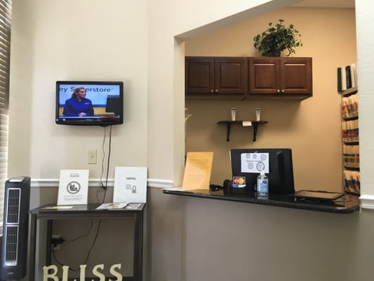 Entrance of the Chiropractor office.  Friendly & Professional Doctor & staff.