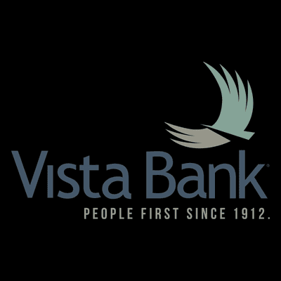 Vista Bank People First Since 1912 with Logo of Bird