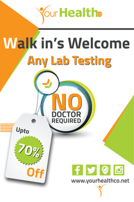 Any Lab Testing Any Time!