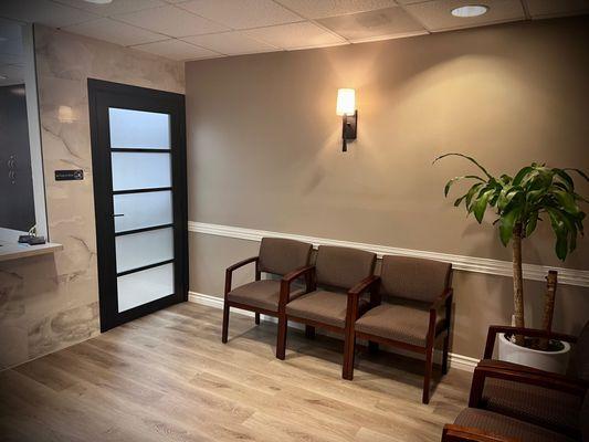 Patient welcoming room