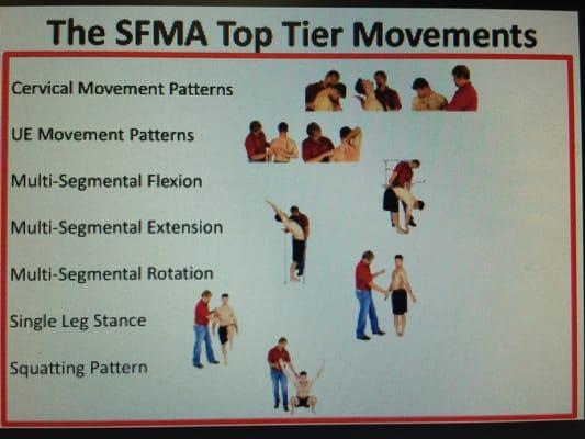 Selective Functional Movement Assessment reveals instabilities in movement