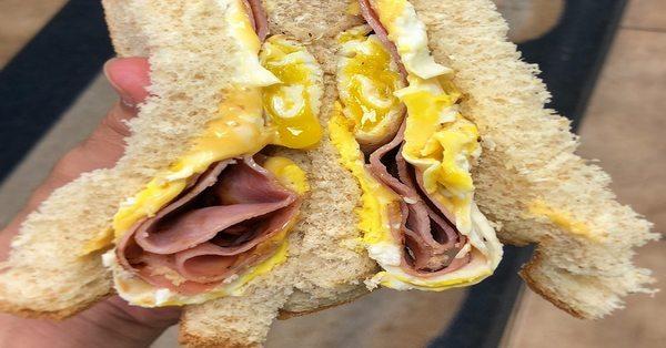 Ham Egg and Cheese