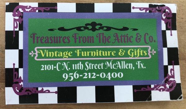 Treasures From The Attic & Co