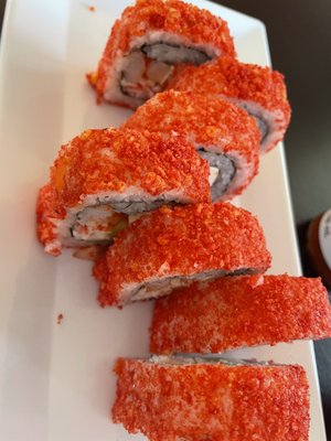 Hot Cheeto sushi roll