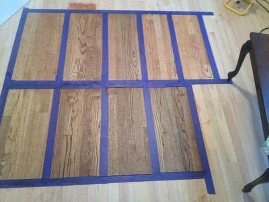 Many stains and finishes for your hardwood floors