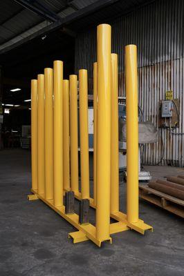 Ready to go Parking Bollards 4" Round x .160 x 60"