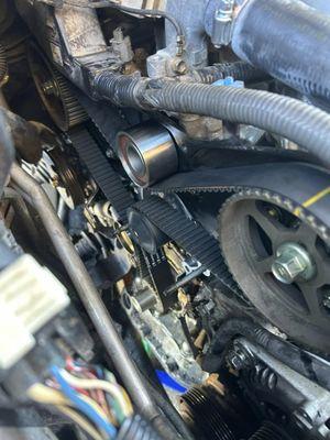 Timing belt replacement