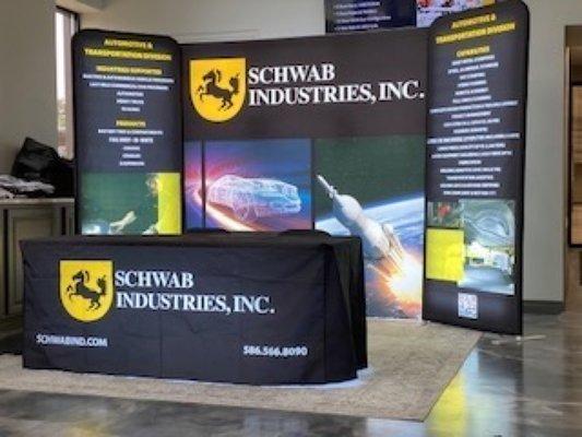 Tradeshow Display created for our client Schwab.