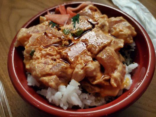 Another spicy ahi pokebowl. With added shoyu. I needed more of these pokebowls lol.