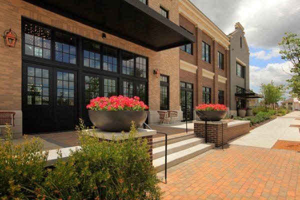 Residents enjoy the co-working the space with Jack's Snacks and a quiet place to work at The Greeting House at Pecan Square.