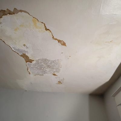 drywall repair before