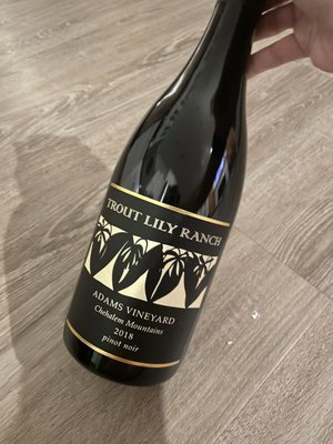 2018 Adams Vineyard Pinot Noir