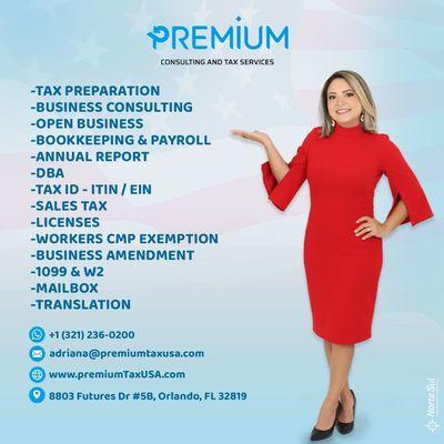 Premium Consulting and Tax Services