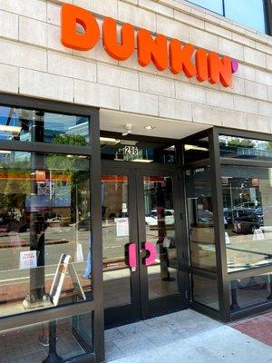 Dunkin' store front