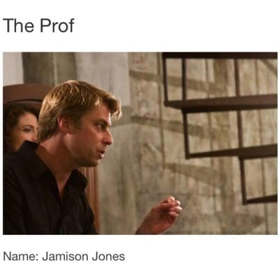 Instructor Jamison Jones