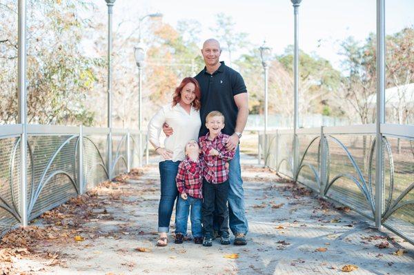 Fall Mini Session at the Beirut Memorial in Jacksonville North Carolina