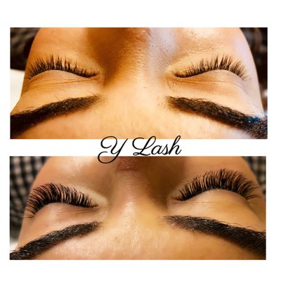 Y lashes by Danielle