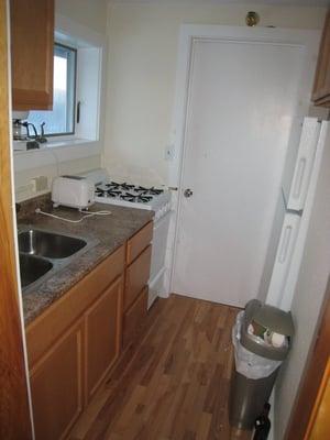 Kitchen in our private apt