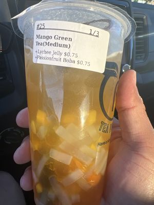 Mango Green Tea!