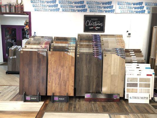 Luxury vinyl plank