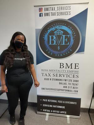 BME Client getting our supreme services.