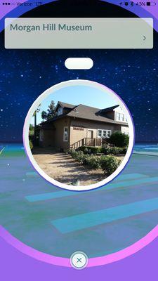 Regardless of what the built-in Yelp™ map says, the Pokéstop is located at the nearby historical Villa Mira Monte. Sorrrryyy...