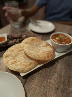 Massaman and Roti , crispy and curry is amazing