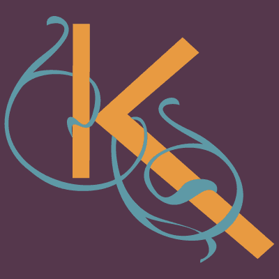 k.ray design logo