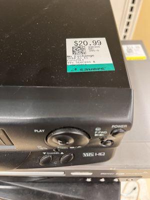 The same $21 VHS player