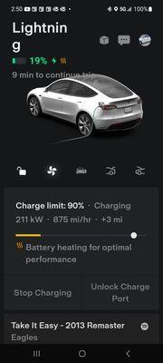 Fast charging speeds