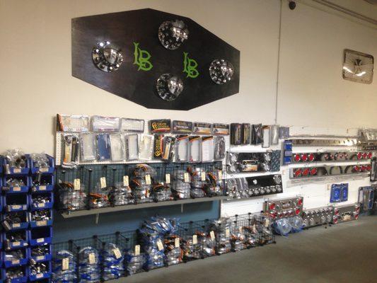 Coolest looking candy store for your big rig chrome accessory needs.