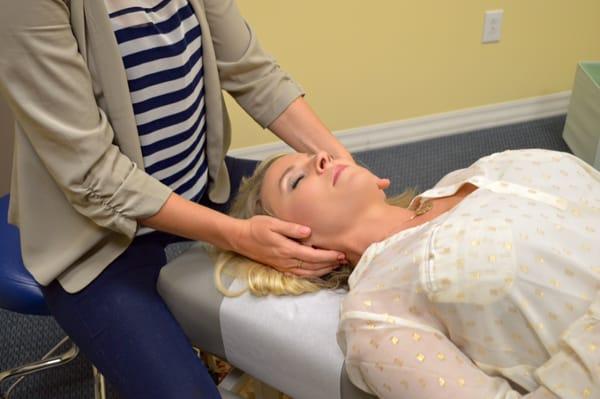 Dr. Jolynn provides gently specific adjustments to the body to aid in the nervous system ability to heal itself.