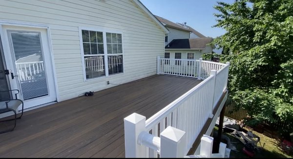 Deck renovation