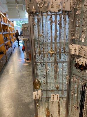 Towers of discounted jewelry