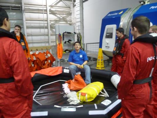 Life Raft Training