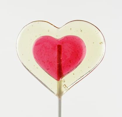 Valentine's Day lollipop